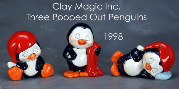 Clay Magic 2458 Penguin Ice Popper Let it Snow Mold