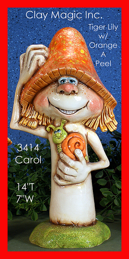 Clay Magic 1689 Small Garden Mushroom Mold